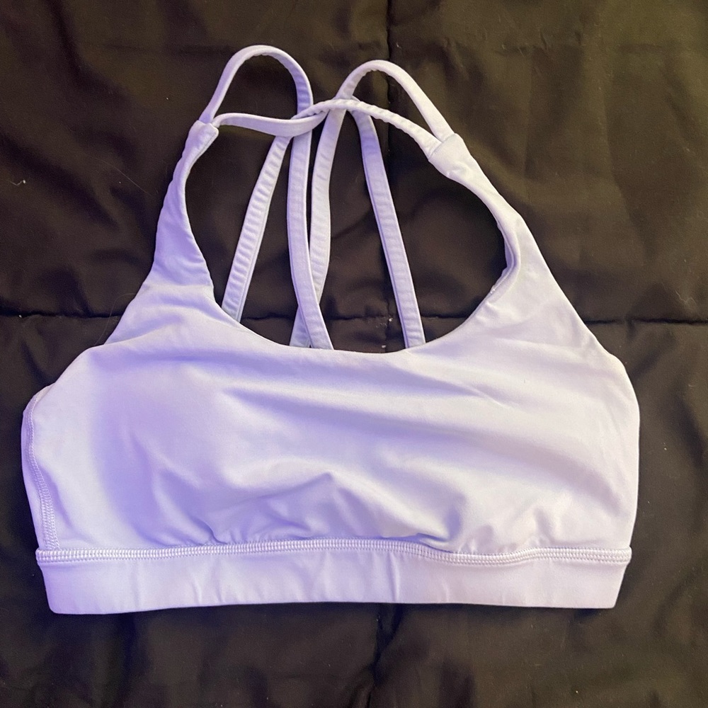 Light Blue Lululemon Sports Bra